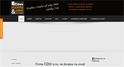 Desktop Screenshot of cizek-skrine.cz